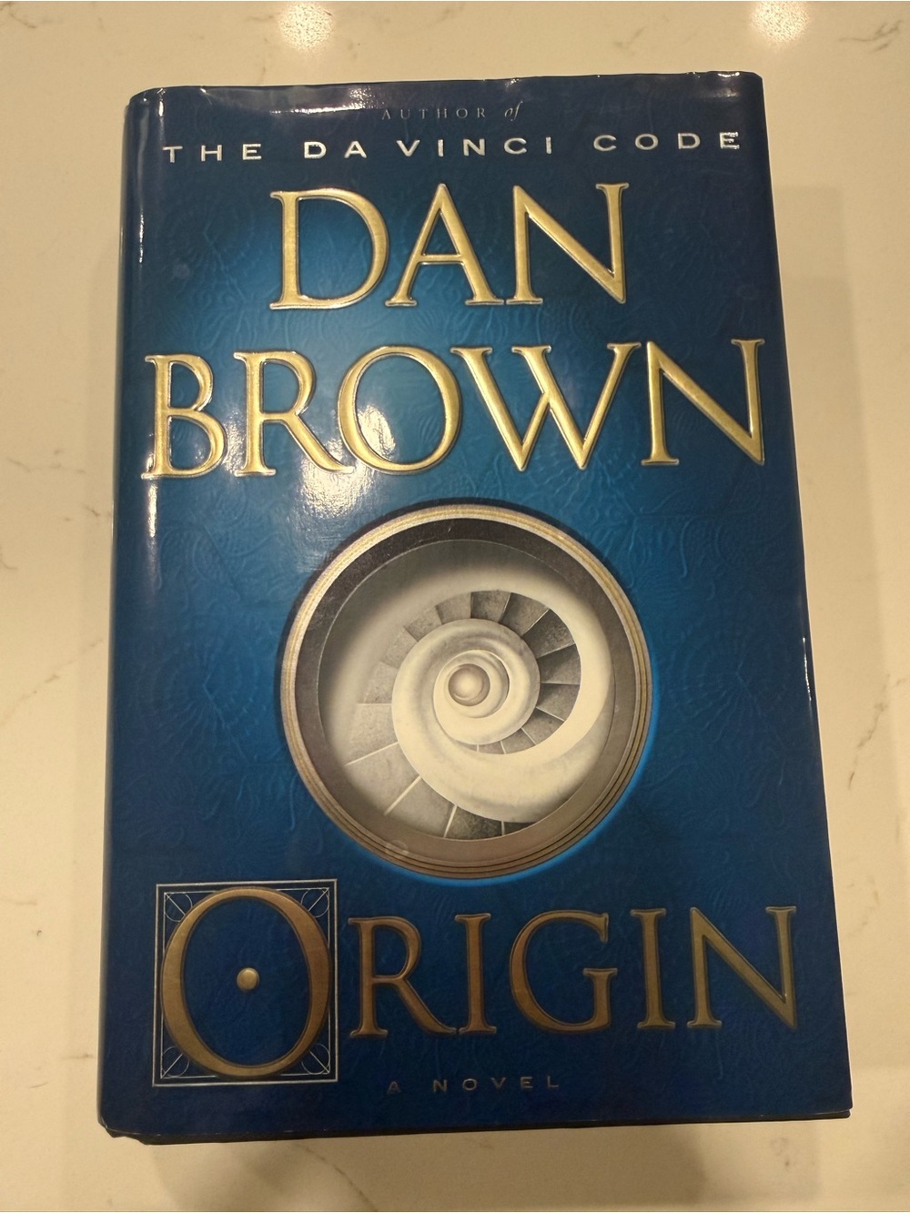 Dan Brown Origin Hardcover Novel - Blue